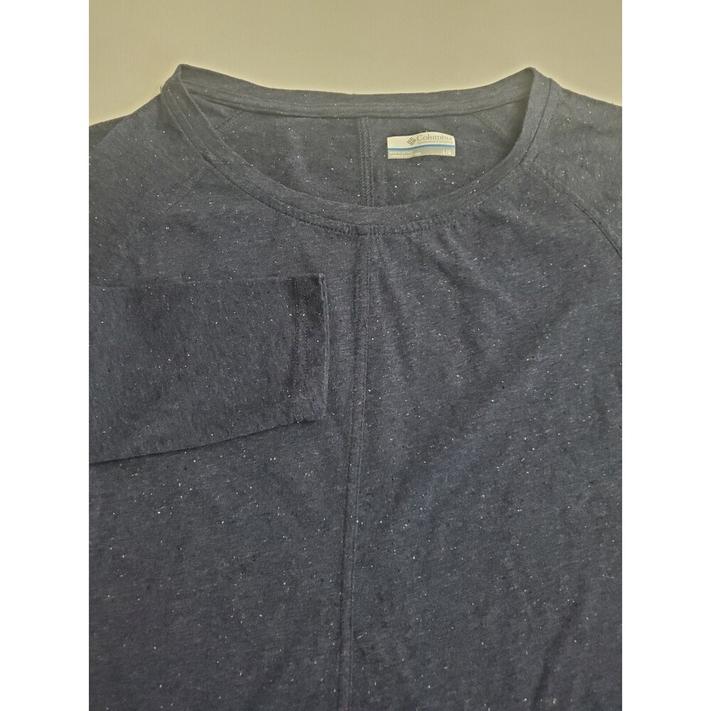 Columbia Sportswear Women's Long Sleeve Casual‎ Pullover Blouse Shirt, Blue, L
